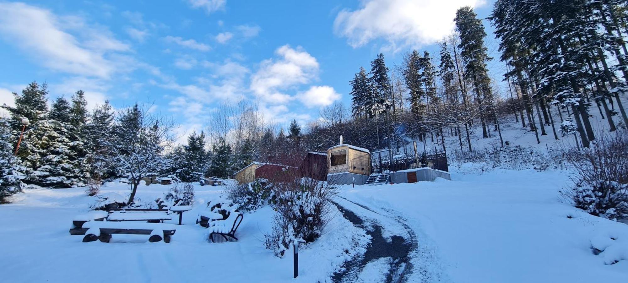 Penzion Na Lukach Hotell Horní Bečva Eksteriør bilde