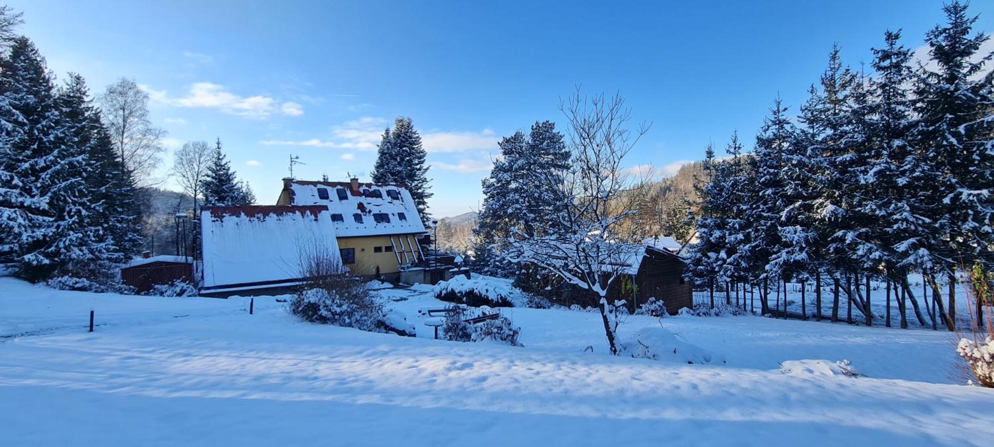 Penzion Na Lukach Hotell Horní Bečva Eksteriør bilde